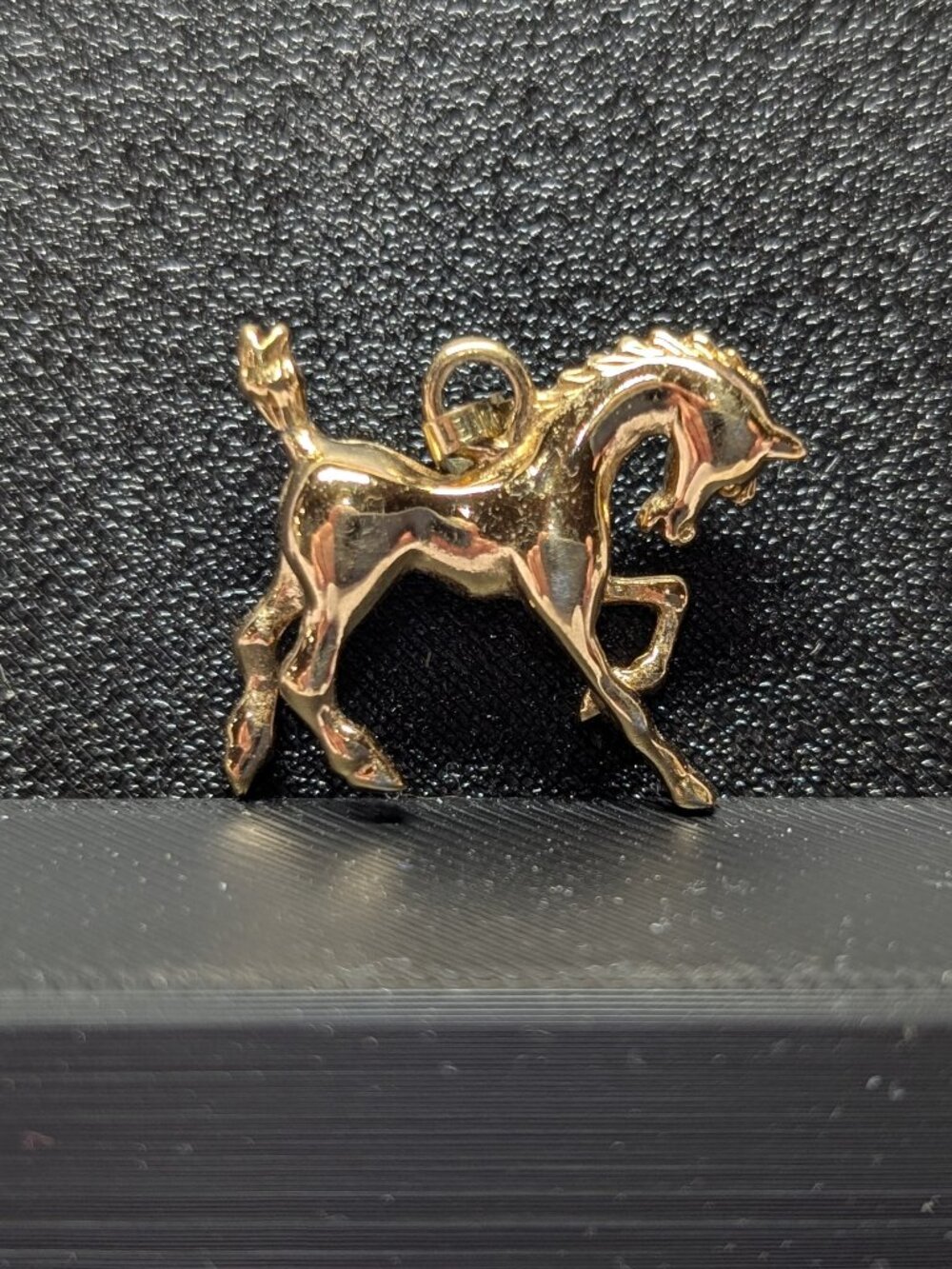 Vintage Monet Gold-Tone Horse Charm/Pendant